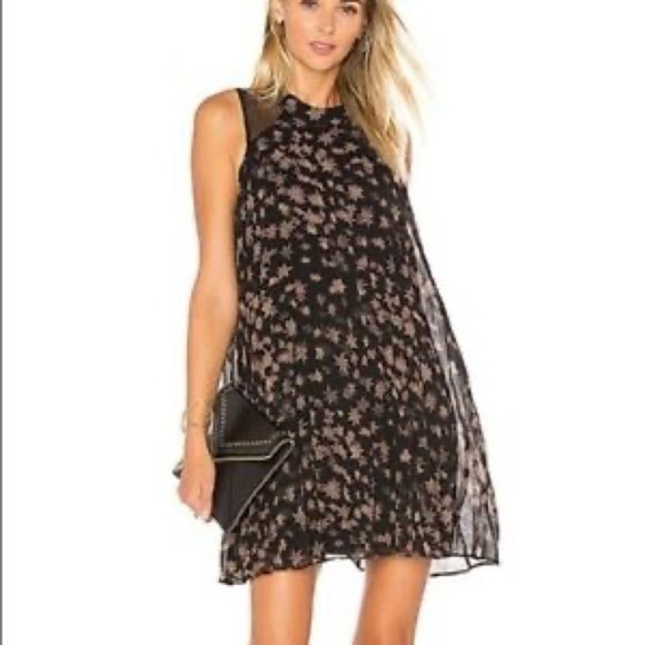 NWT BCBG Generation Sleeveless Galaxy Star Trapeze Swing Dress - Picture 2 of 10